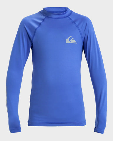 Quiksilver Everyday Long Sleeve UPF 50 Rash Vest Boys 8-16