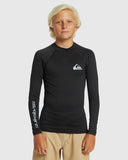 Quiksilver Everyday Solid Long Sleeve UPF 50 Surf T-Shirt Boys 8-16