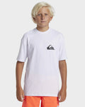 Quiksilver Everyday Surf UPF 50 Short Sleeve Rash Vest Boys 8-16