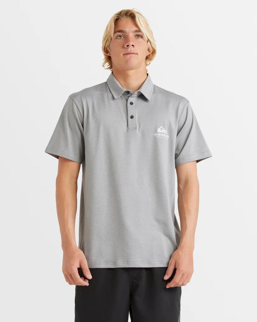 Quiksilver Baitball Short Sleeve Upf 50 Surf Polo Shirt