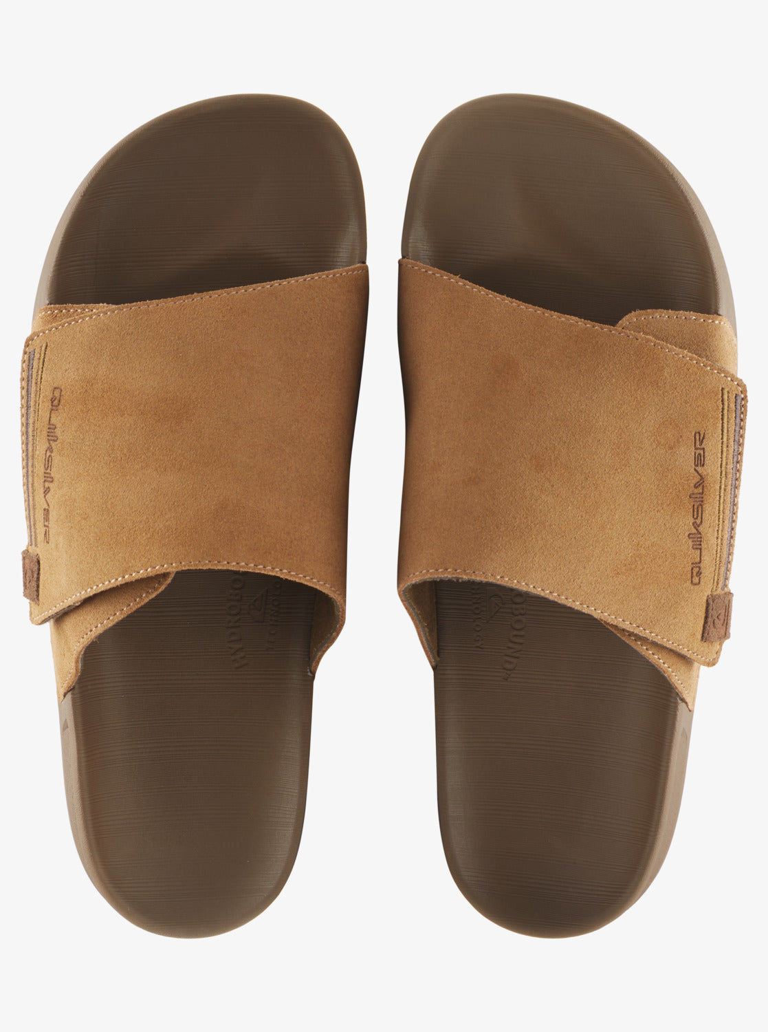 Quiksilver Rivi suede slide sandals