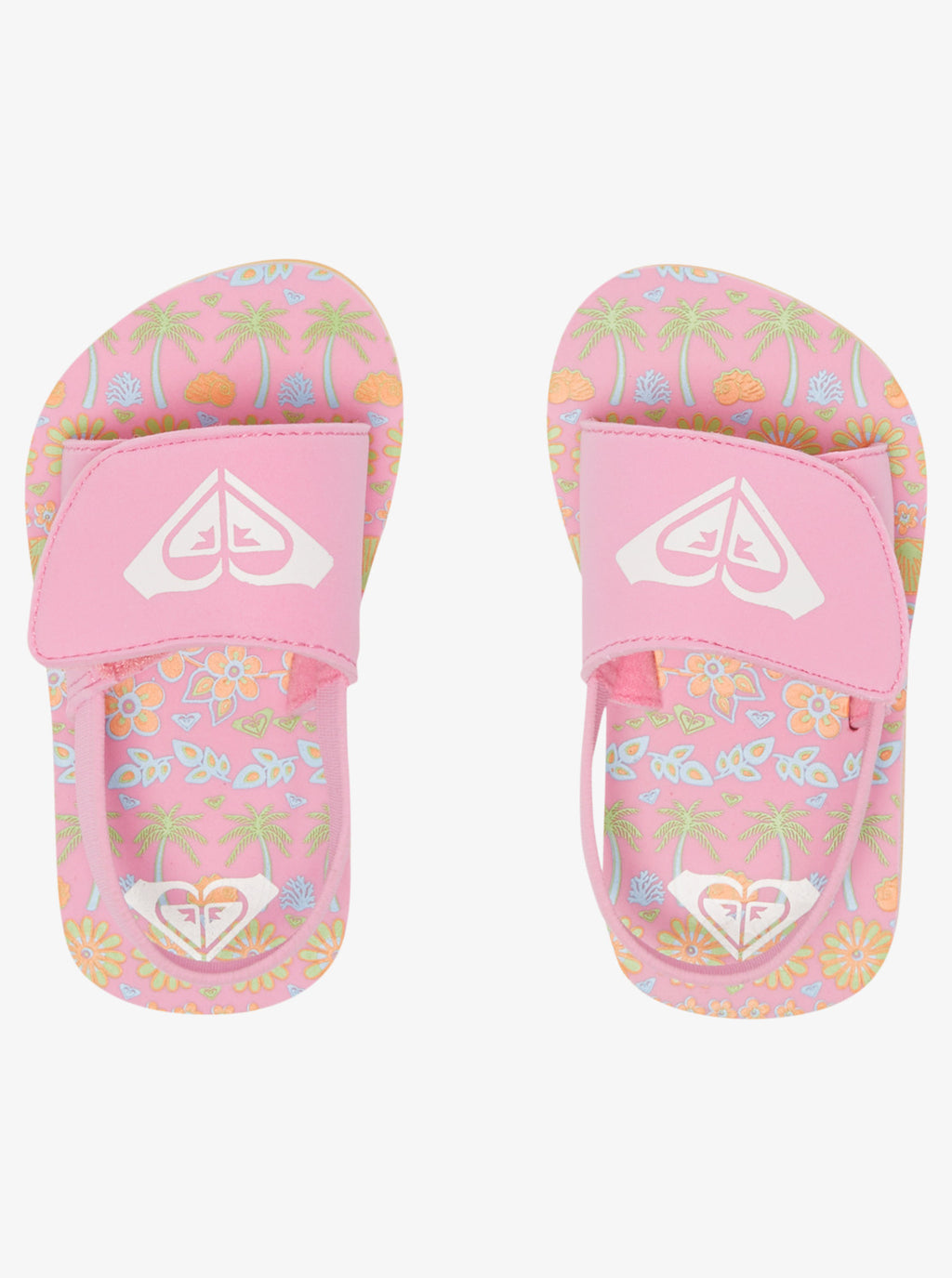 Roxy Finny Slide Slider Sandals Girls