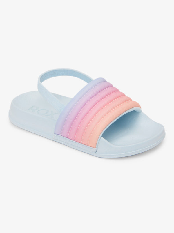 Roxy Slippy Ribbed Sandals