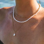 Atolea Baroque Pearl Pendant Necklace
