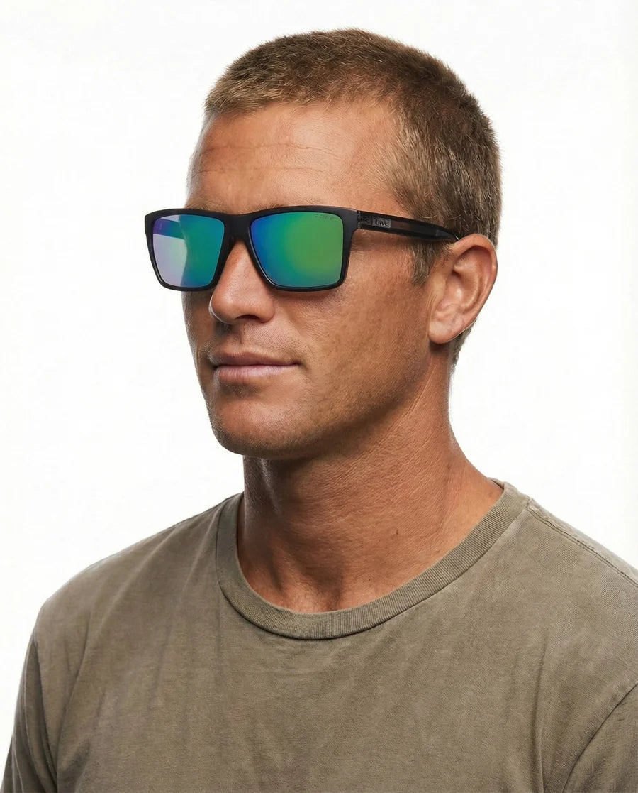 Liive Vision Bazza  Mirror Matt Black / Xtal Black