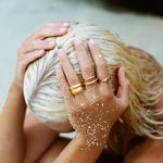 Atolea Double Chunky Ring