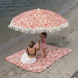 Isla Label Bellflower Beach Umbrella