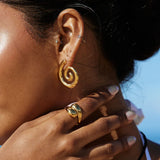 Atolea Double Twist Ring