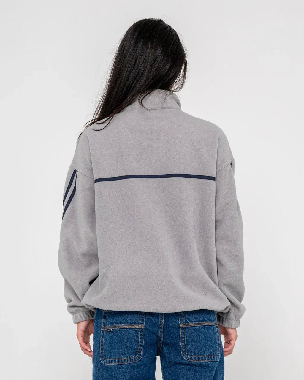 Rusty Bind Me Up Contrast Polar Fleece