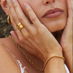 Atolea Double Chunky Ring
