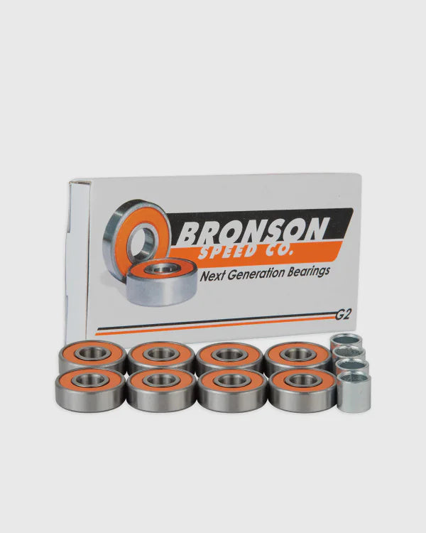 Bronson Raw Skateboard Bearings G2