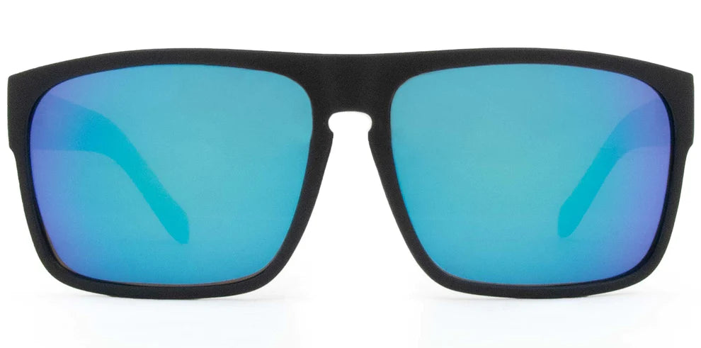Carve Vendetta Matte Black Frame Grey Polarized Lens Blue Iridium