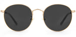 Heidi Brushed Gold Frame Smoke Lens