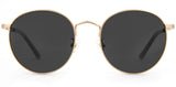 Heidi Brushed Gold Frame Smoke Lens