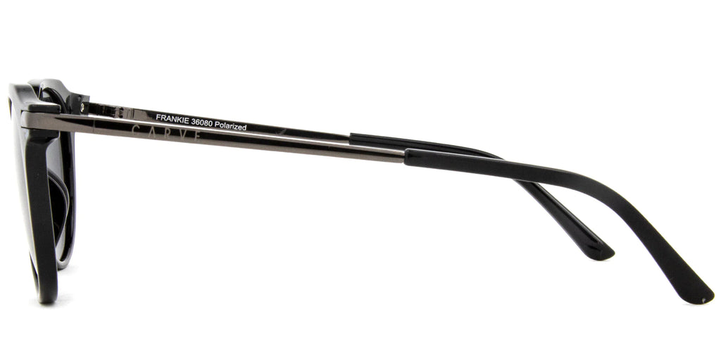 Carve Frankie Gloss Black Dark Grey POL Lens