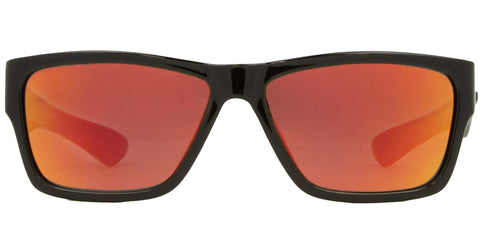 Stinger Iridium Gloss Black Frame Sunglasses