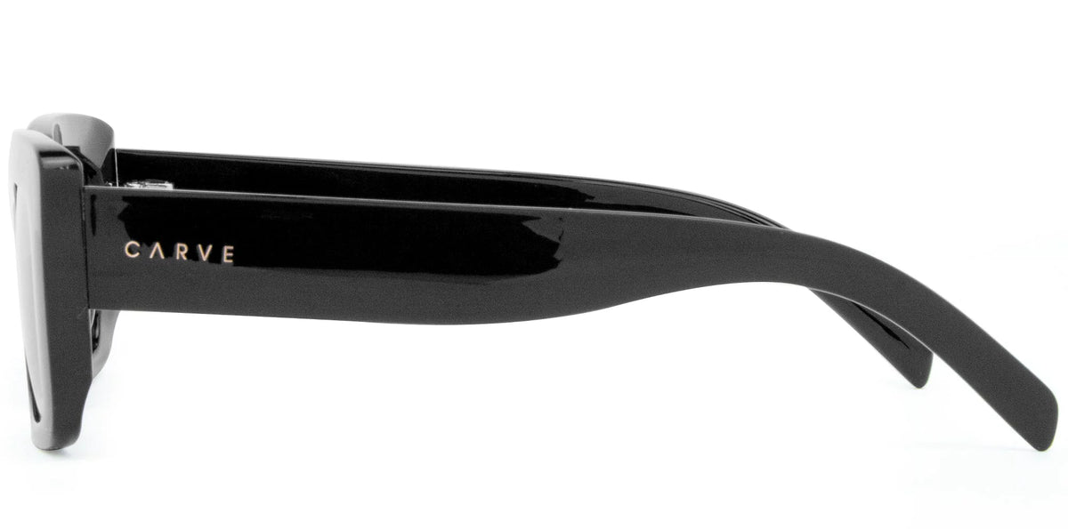 Carve Sofia Junior Gloss Black Grey Lens