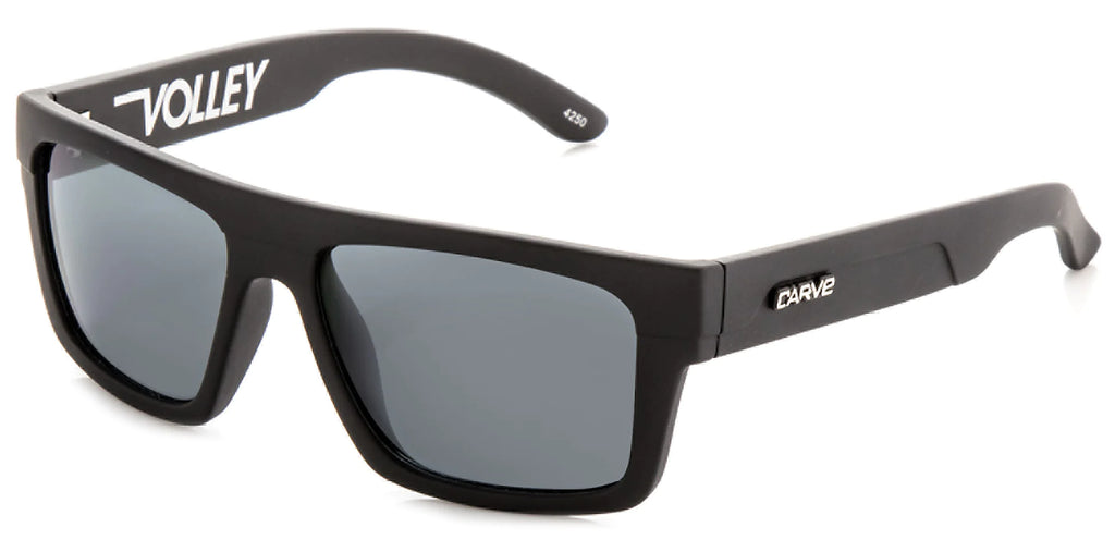 Volley Jr Matt Black Frame Sunglasses