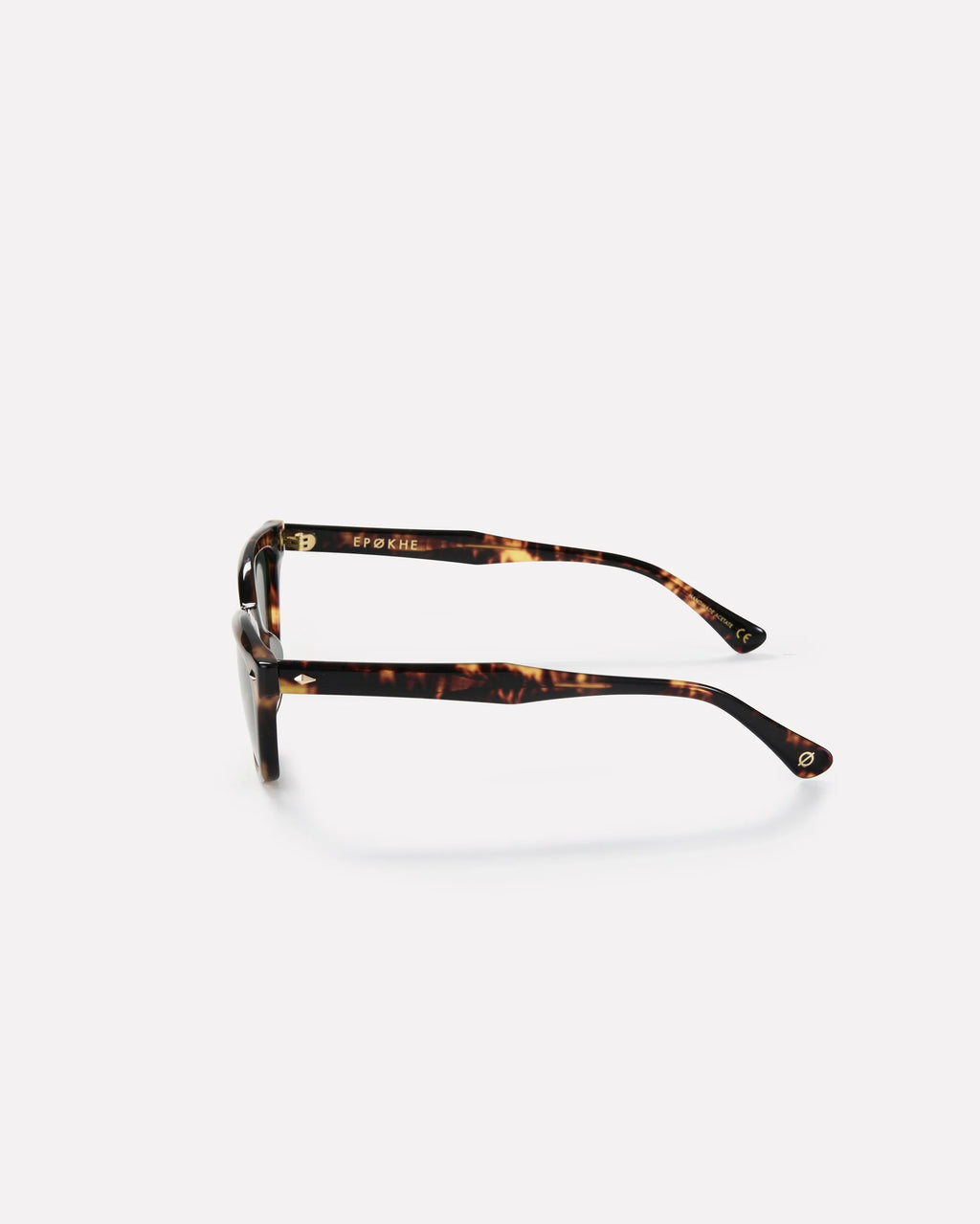 Epokhe Eyewear Ceremony Tortoise Polished / Green Polarised