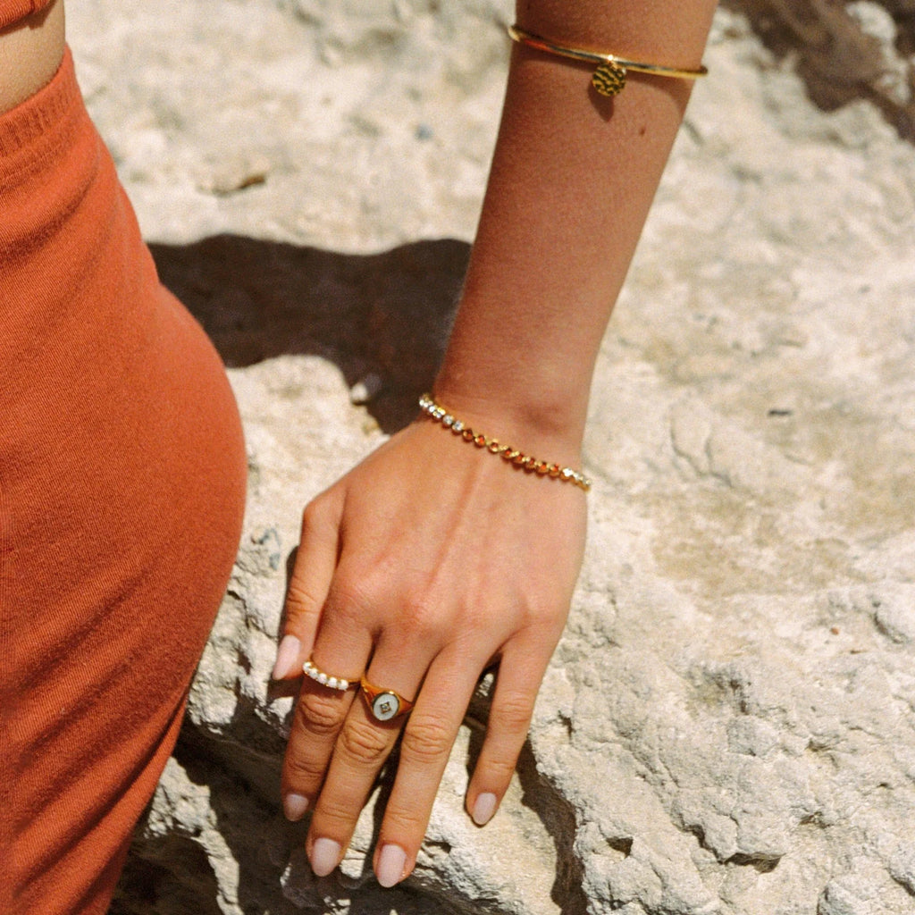 Atolea Cherry Tennis Bracelet