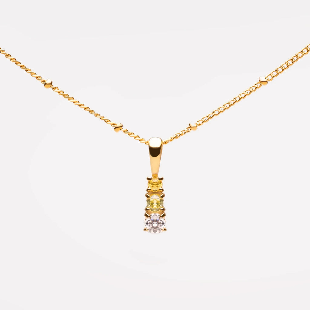 Atolea Citrus Drop Pendant Necklace
