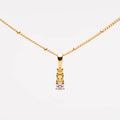 Atolea Citrus Drop Pendant Necklace