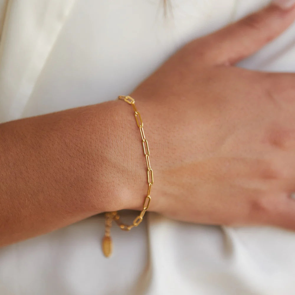 Atolea Cozumel Paperclip Bracelet