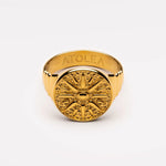 Atolea Golden Sun Ring