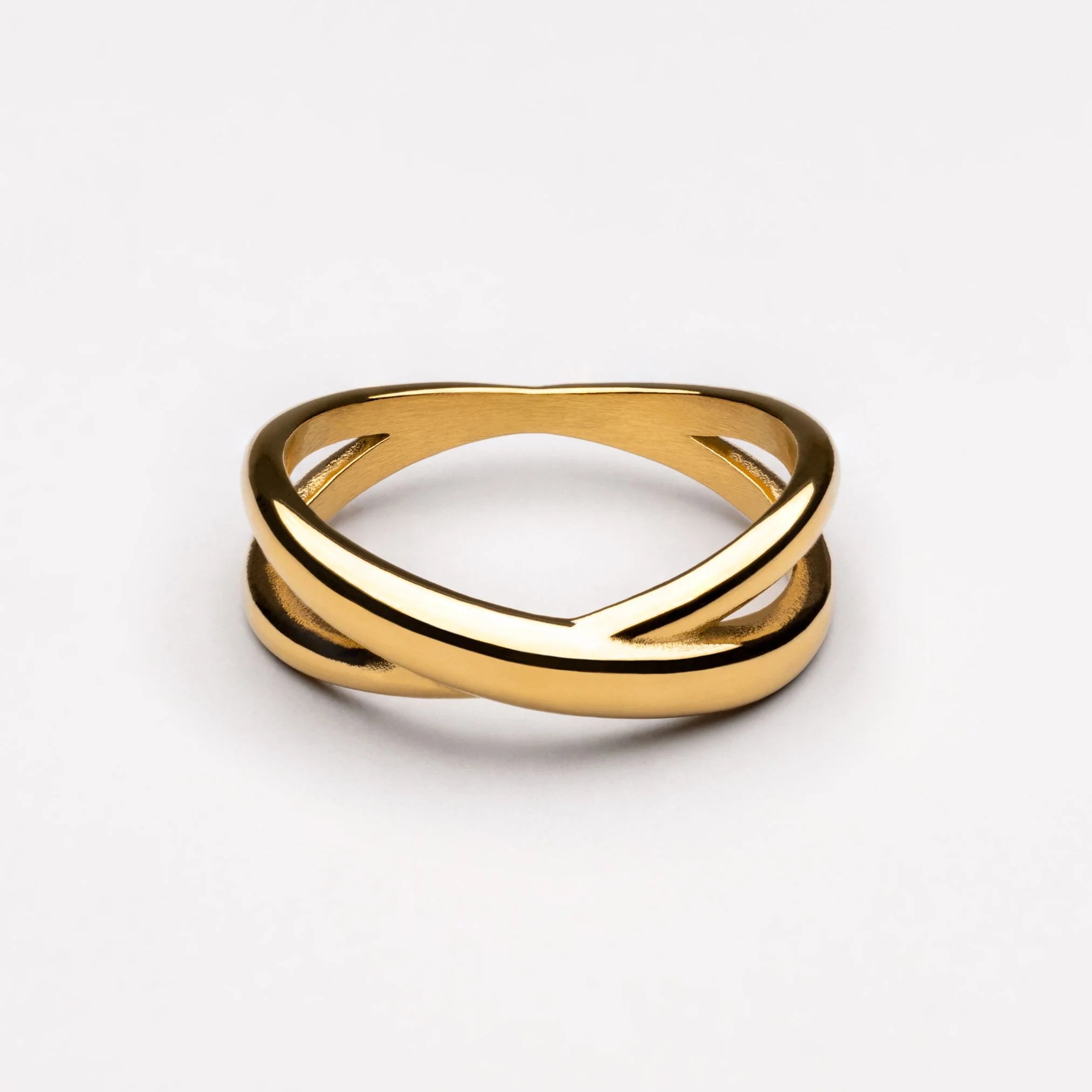 Atolea Bold Cross Ring