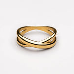 Atolea Bold Cross Ring