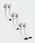Volcom Full Stone 3 Pack Crew Socks