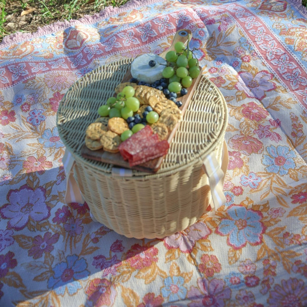 Isla Label Daisy Woven Picnic Rug XL