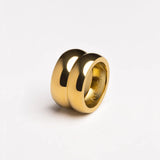 Atolea Double Chunky Ring
