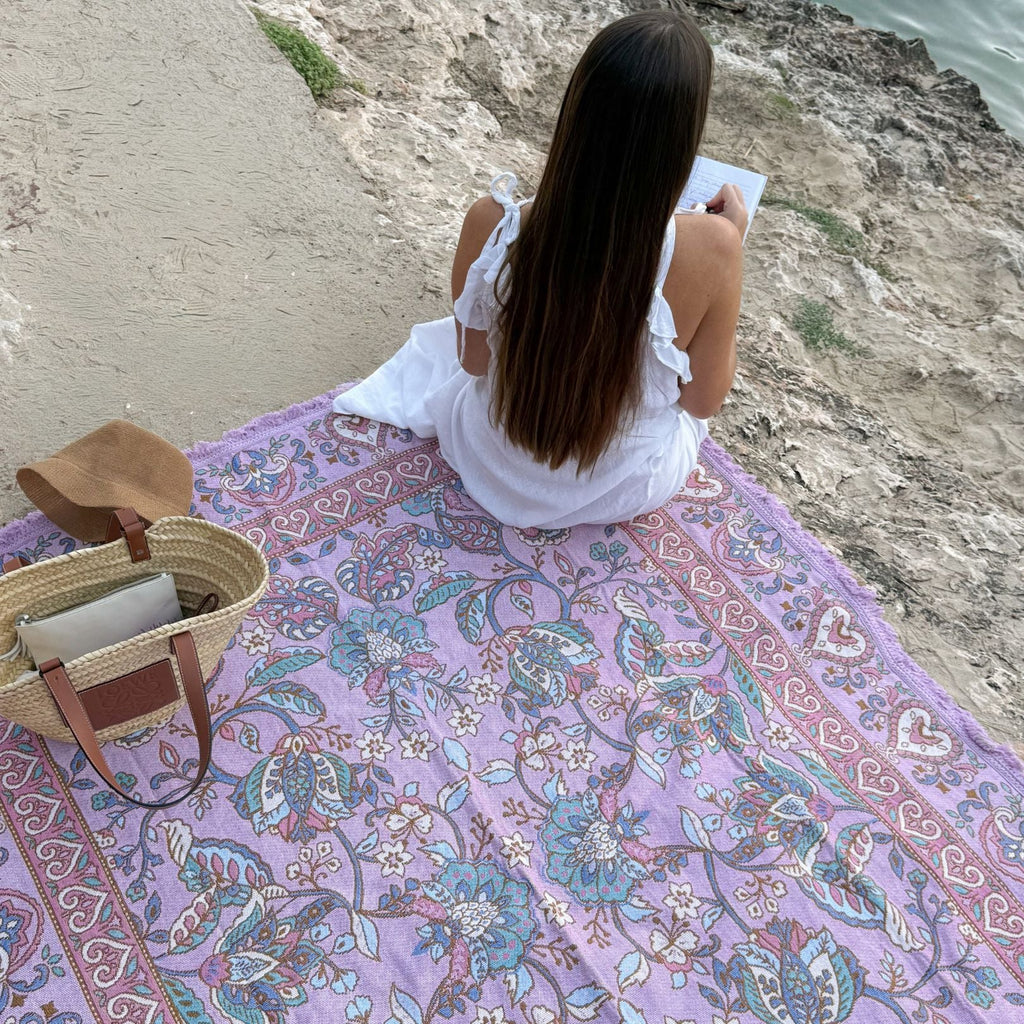 Isla Label Dusk Woven Picnic Rug XL