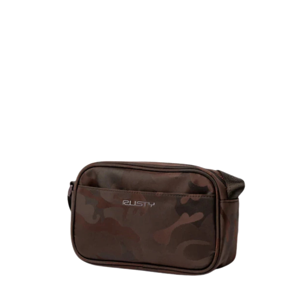 Rusty Stella Nylon Camo Side Bag