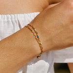 Atolea Rainbow Dainty Bracelet