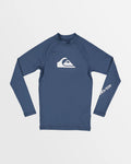 Quiksilver All Time Long Sleeve UPF 50 Rash Vest Boys 8-16