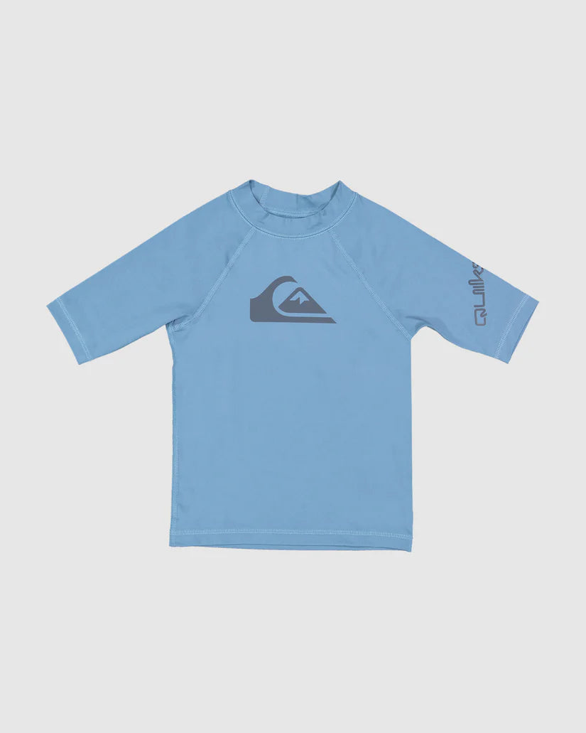 Quiksilver All Time Short Sleeve Rash Vest Boys 2-7