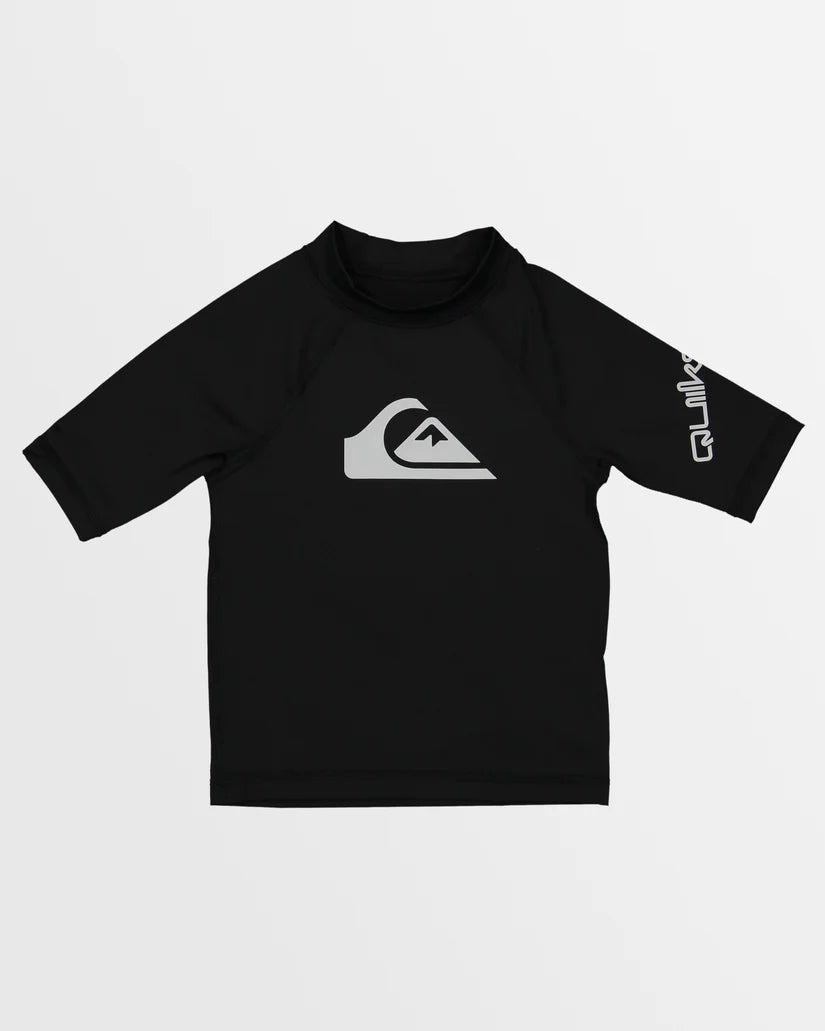 Quiksilver All Time Short Sleeve Rash Vest Boys 2-7