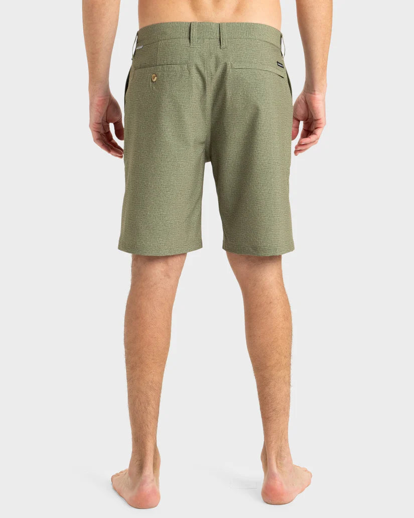 Quiksilver Union Heather Amphibian 19" Hybrid Shorts