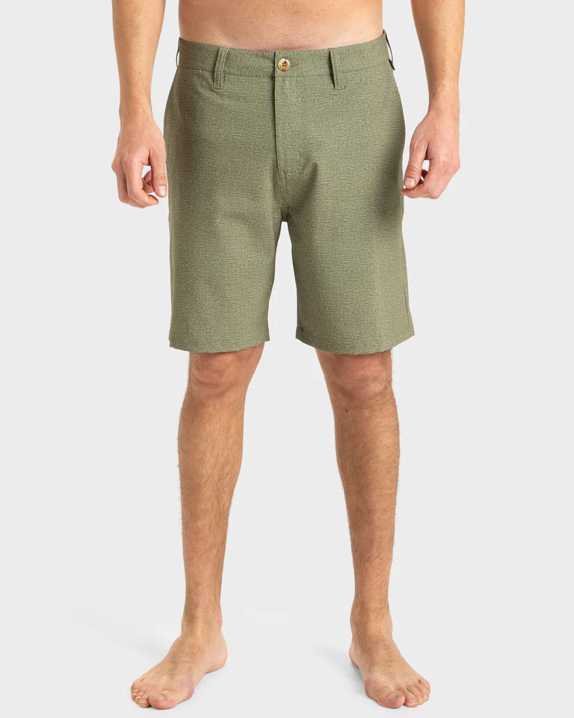 Quiksilver Union Heather Amphibian 19" Hybrid Shorts