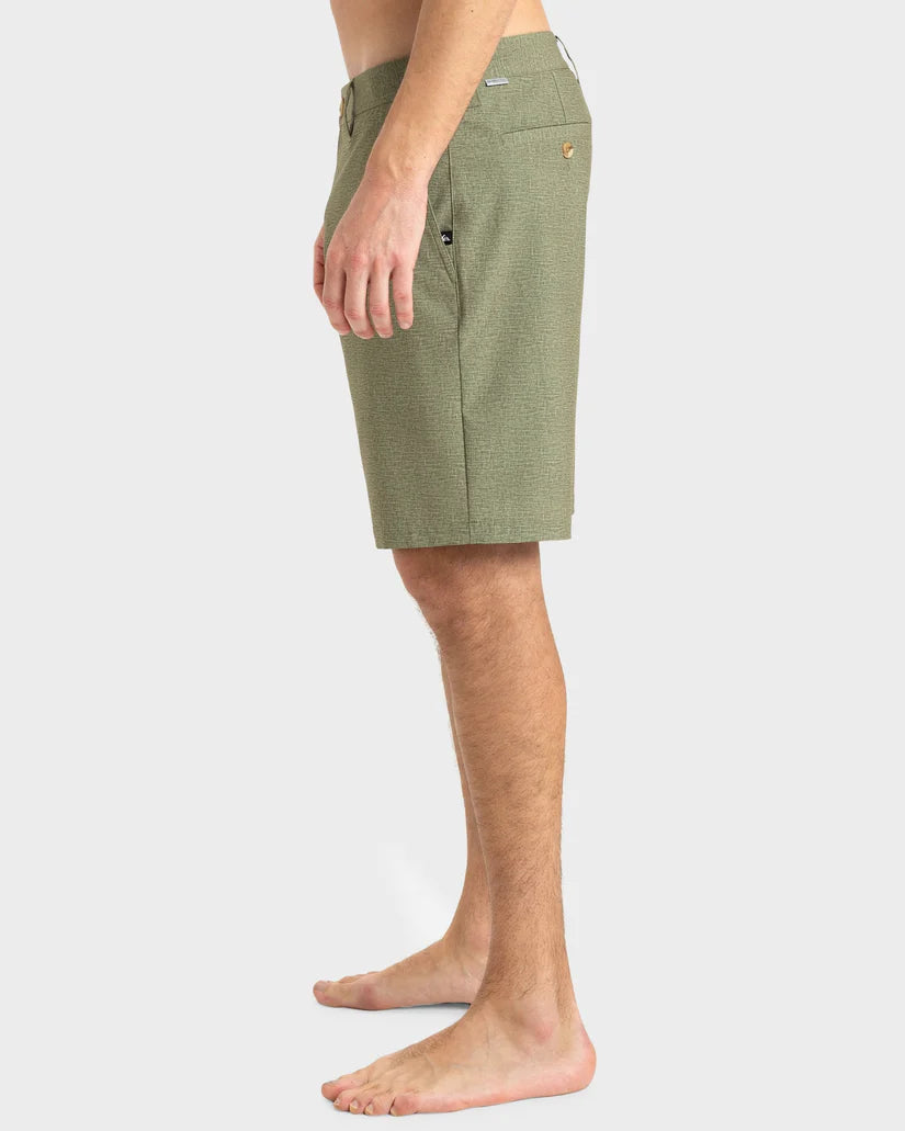 Quiksilver Union Heather Amphibian 19" Hybrid Shorts