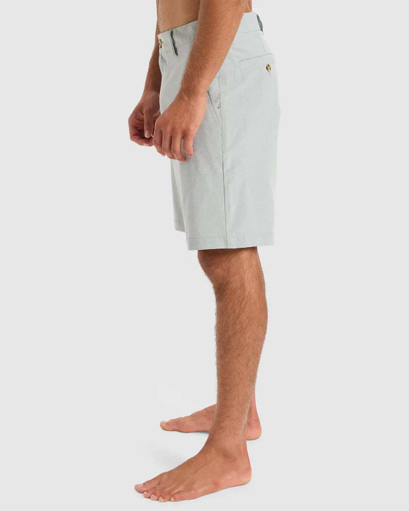 Quiksilver Union Heather Amphibian 19" Hybrid Shorts