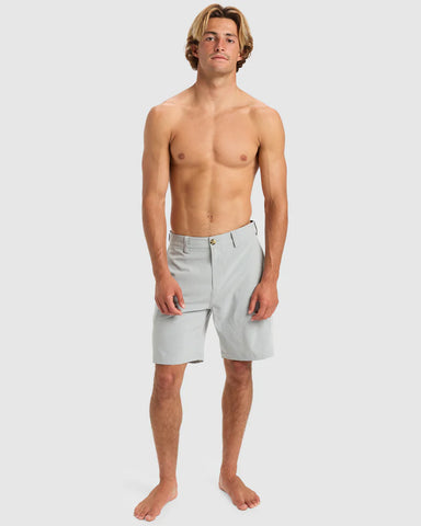 Quiksilver Union Heather Amphibian 19" Hybrid Shorts