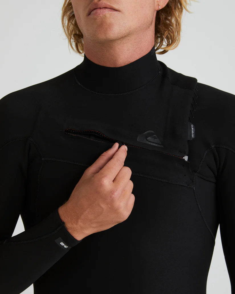 Quiksilver 3/2mm Highline Steamer Chest Zip Wetsuit