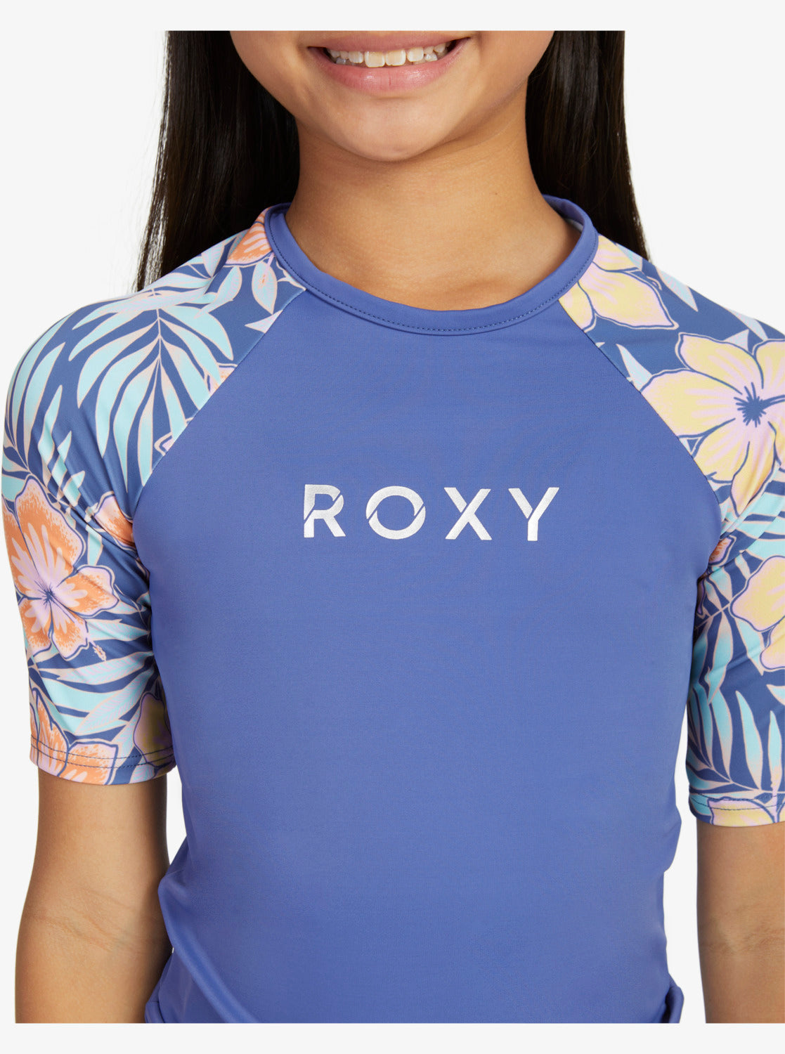 Roxy Funky Palm SS UPF 50 Surf T-Shirt Girls 6-16