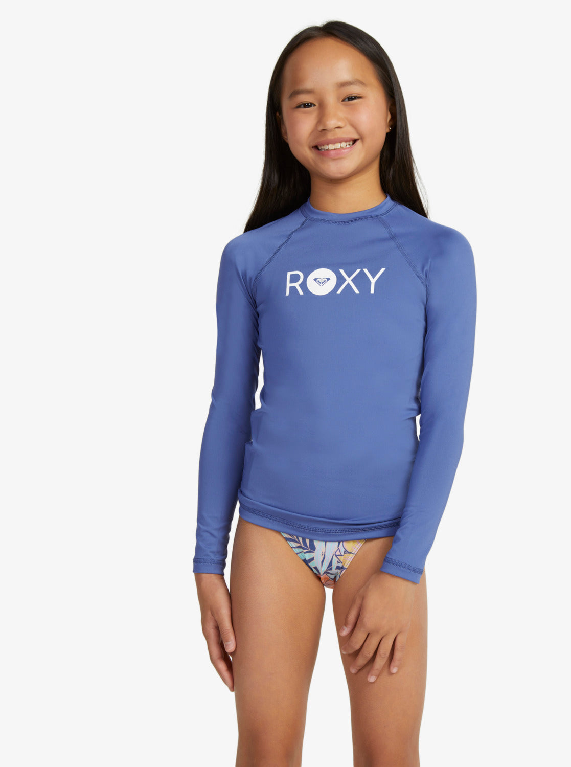Roxy Essential Long Sleeve UPF 50 Surf T-Shirt Girls 6-16