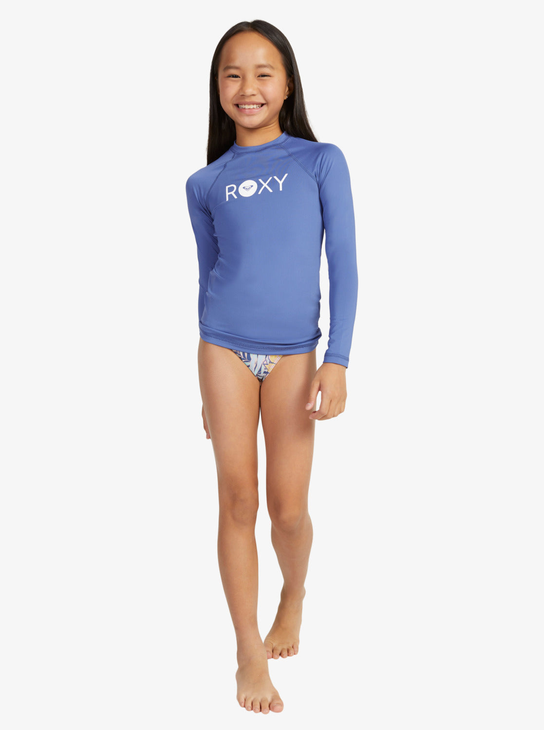 Roxy Essential Long Sleeve UPF 50 Surf T-Shirt Girls 6-16