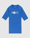 Roxy Essential Lycra Short Sleeve Rash Vest Girls 8-16