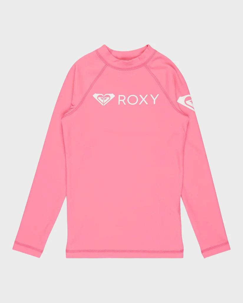 Roxy  Heater Long Sleeve Rash Vest Girls 8-16